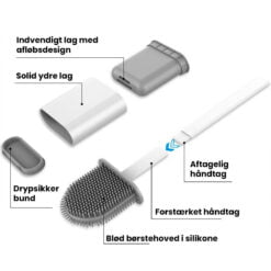 Convina Silikone Toiletbørste Slim 6