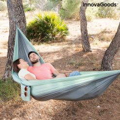 Alternative view of Double Hammock for Camping Rewong InnovaGoods