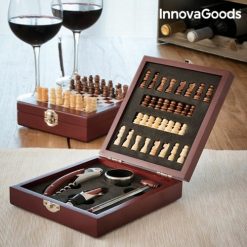 Alternative view of Chess Wine Set InnovaGoods 37 Pieces