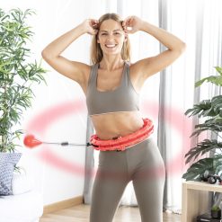 Alternative view of Adjustable Smart Fitness Hoop with Weight Fittehoop InnovaGoods